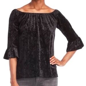 Beachlunchlounge collection velour black top